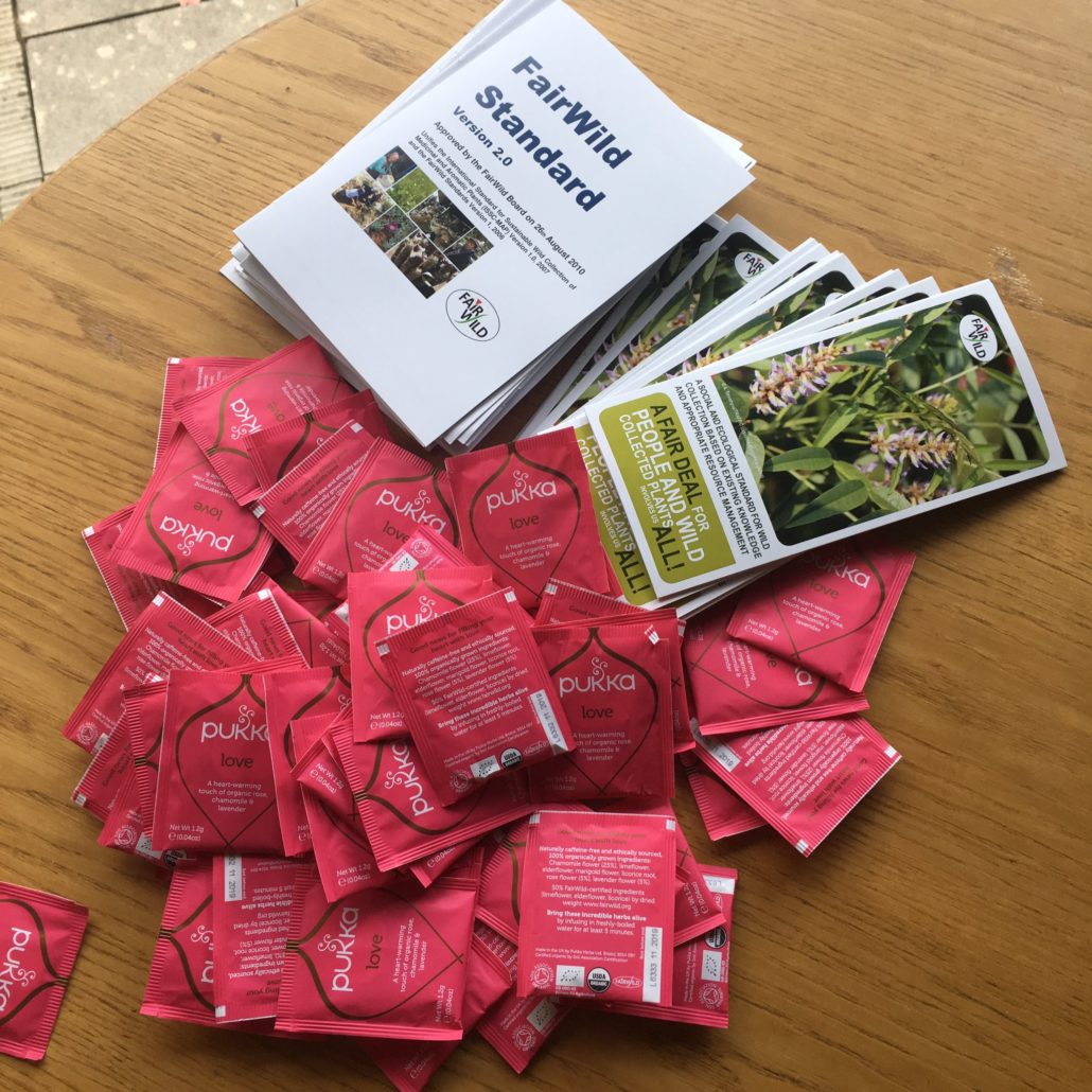 Changing Business Sector Behaviour Sharing how Fairwild and Pukka tea is a practical example